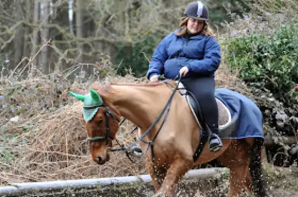 Woman banned from keeping horse after taking Facebook selfies with the skeletal looking animal